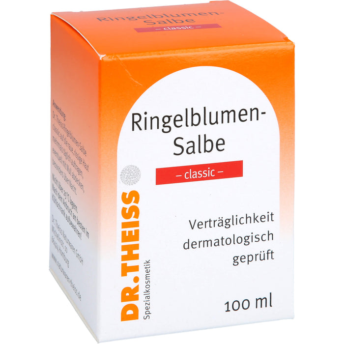 Dr. Theiss Ringelblumen-Salbe Classic schützt und pflegt die Haut, 100 ml Salbe