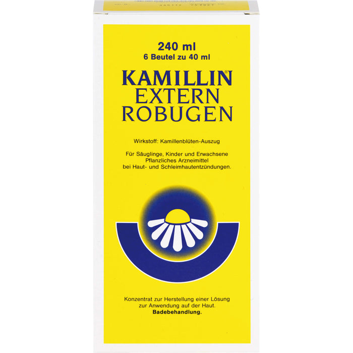 ROBUGEN Kamillin-extern Konzentrat bei Haut- und Schleimhautentzündungen, 240 ml Solution