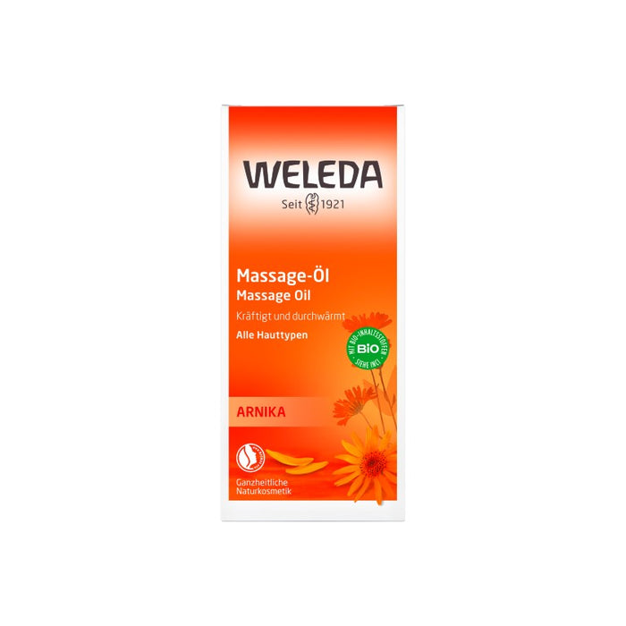 WELEDA Arnika Massageöl kräftigt und durchwärmt, 50 ml Huile