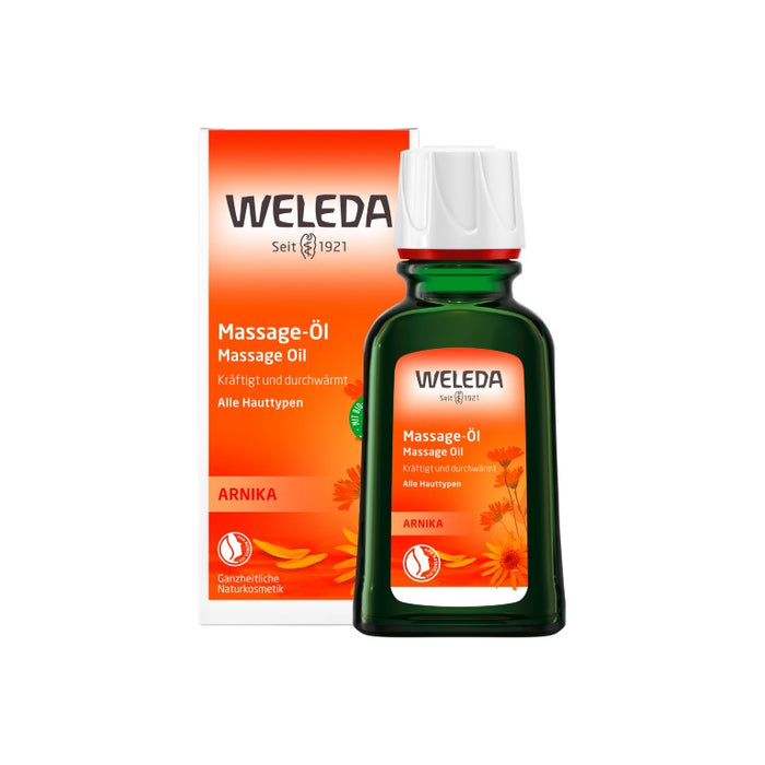 WELEDA Arnika Massageöl kräftigt und durchwärmt, 50 ml Huile