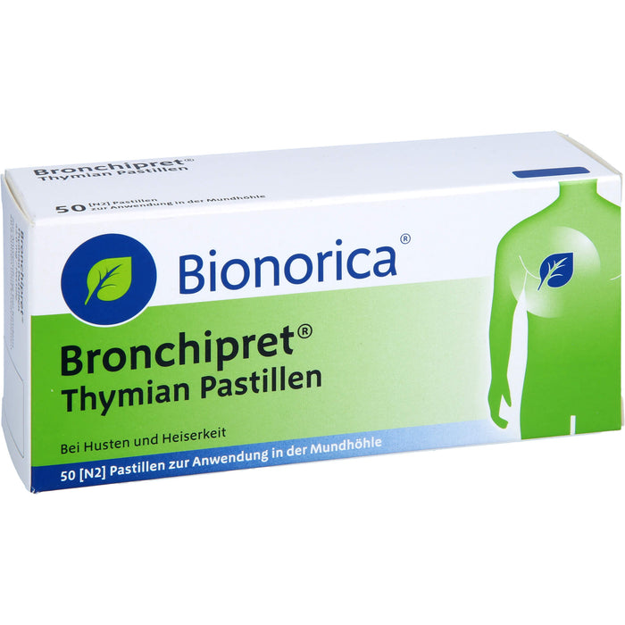 Bronchipret Thymian Pastillen bei Husten und Heiserkeit, 50 St. Pastillen