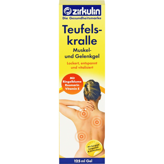 zirkulin Teufelskralle Muskel- und Gelenkgel, 125 ml Gel