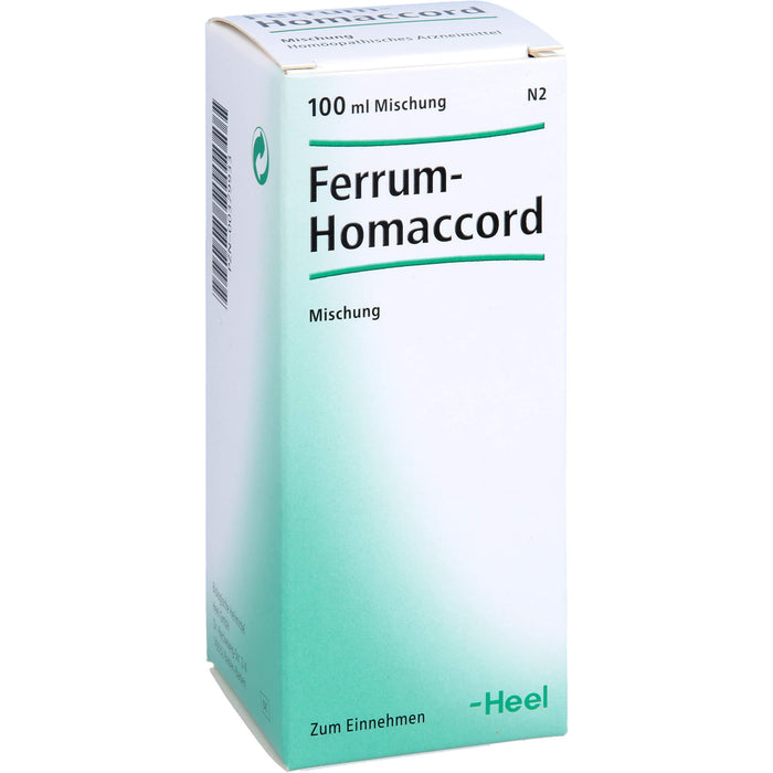 Ferrum-Homaccord Tropfen, 100 ml TRO