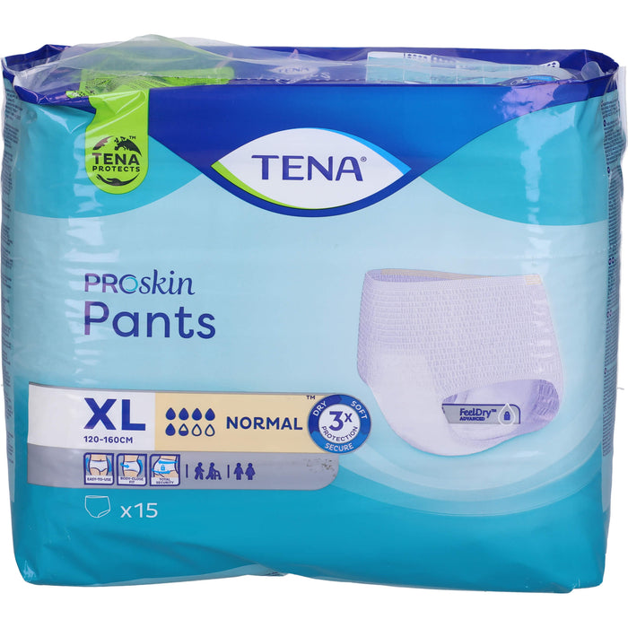 TENA Pants Normal XL, 15 St. Binde