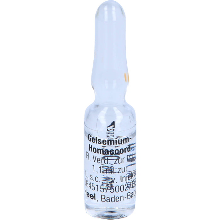 Gelsemium-Homaccord flüssige Verdünnung, 10 pcs. Ampoules