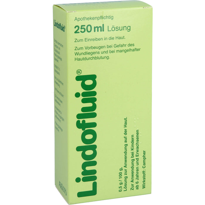 Lindofluid® Lösung bei Gefahr des Wundliegens sowie mangelhafter Hautdurchblutung, 250 ml Solution