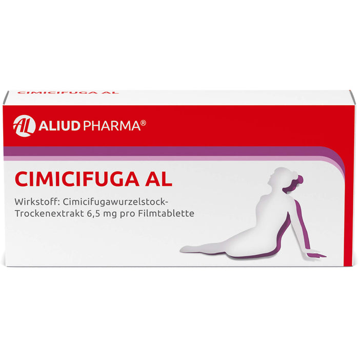 CIMICIFUGA AL Filmtabletten bei Wechseljahresbeschwerden, 60 St. Tabletten