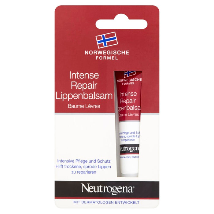 Neutrogena Intense Repair Lippenbalsam, 15 ml Cream