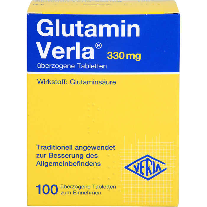 Glutamin Verla Tabletten , 100 pc Tablettes