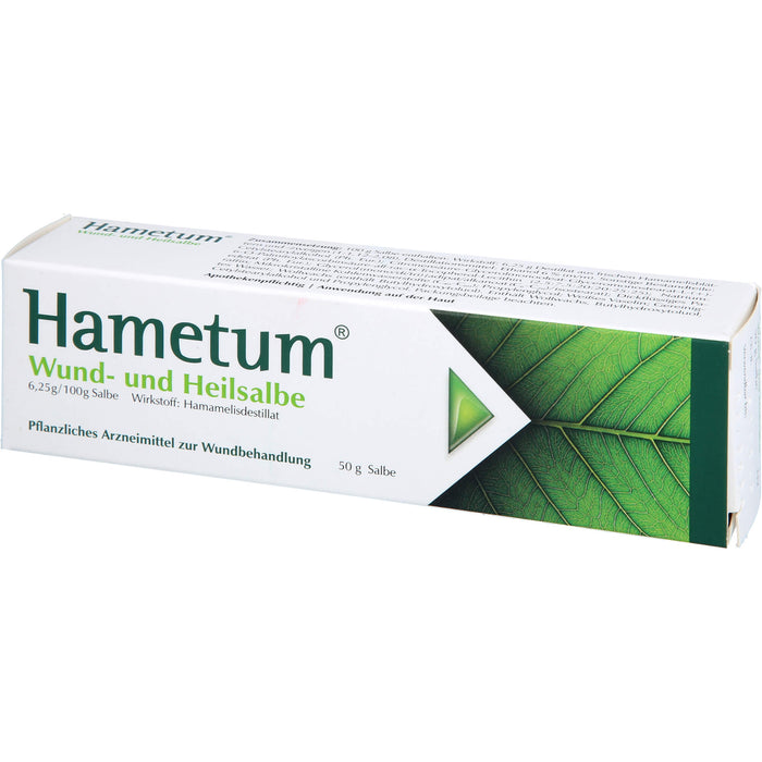 Hametum Wund- und Heilsalbe zur Wundbehandlung, 50 g Onguent