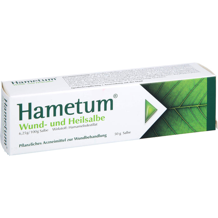 Hametum Wund- und Heilsalbe zur Wundbehandlung, 50 g Onguent