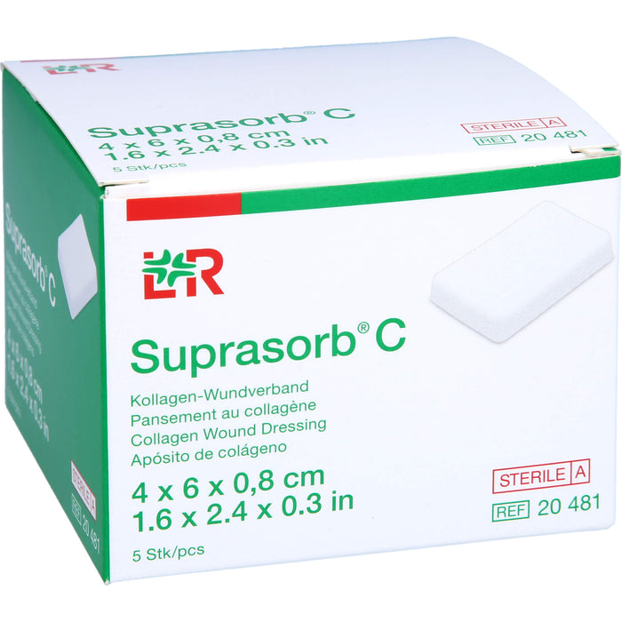 Suprasorb C Kollagen-Wundverband, 5 St VER