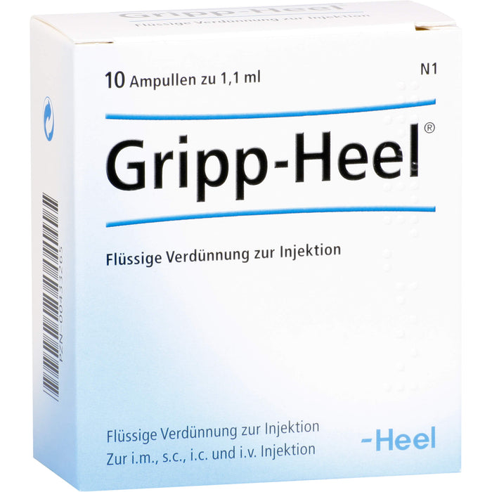 Gripp-Heel flüssige Verdünnung, 10 pc Ampoules