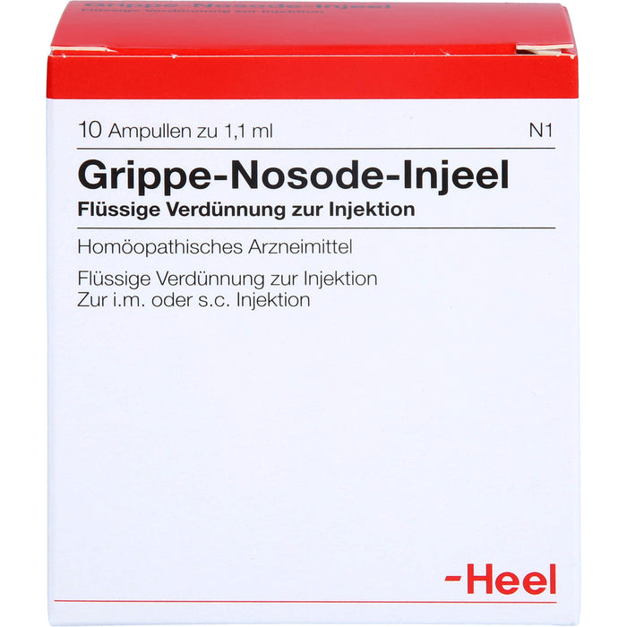 Grippe-Nosode-Injeel Injektionslösung, 10 pc Ampoules