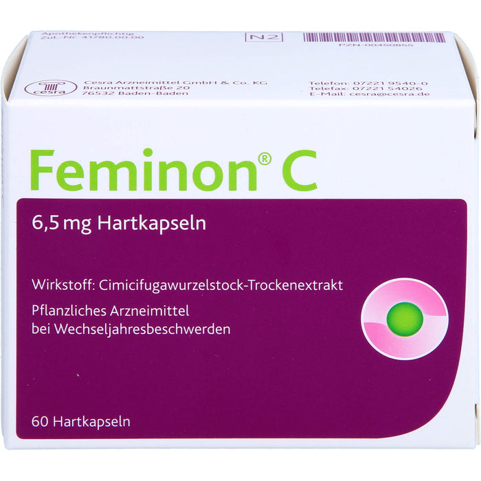 Feminon C 6,5 mg Hartkapsel, 60 pcs. Capsules