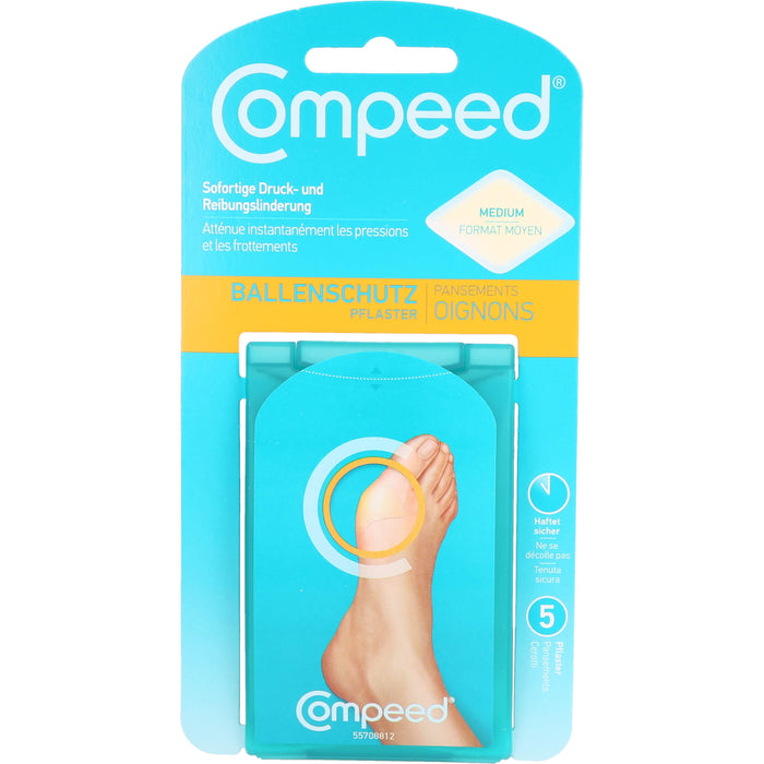 Compeed Ballenschutz Pflaster, 5 pc Pansement