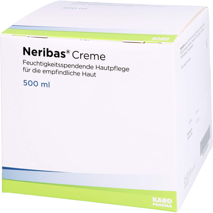 Neribas Creme feuchtigkeitsspendende Hautpflege für die empfindliche Haut, 500 ml Crème