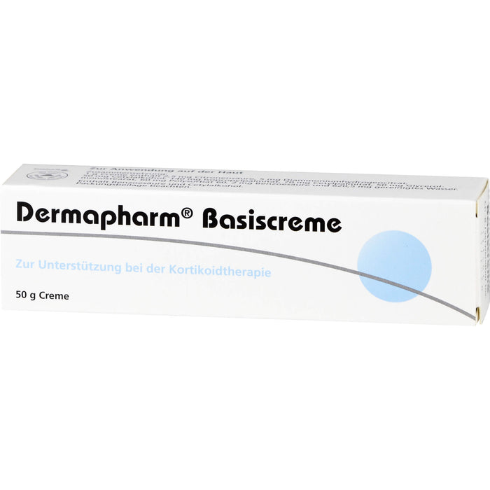 Dermapharm Basiscreme zur Unterstützung bei der Kortikoidtherapie, 50 g Crème