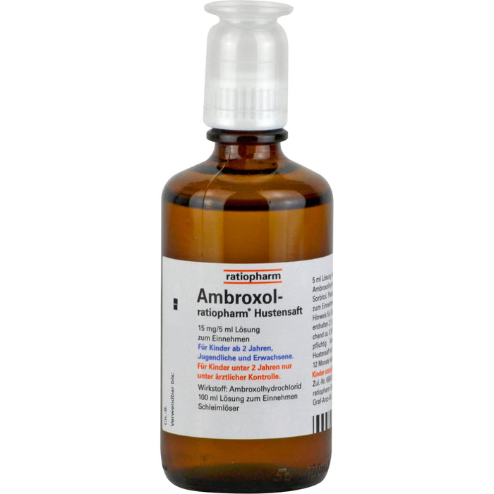 Ambroxol-ratiopharm Hustensaft, 100 ml Lösung