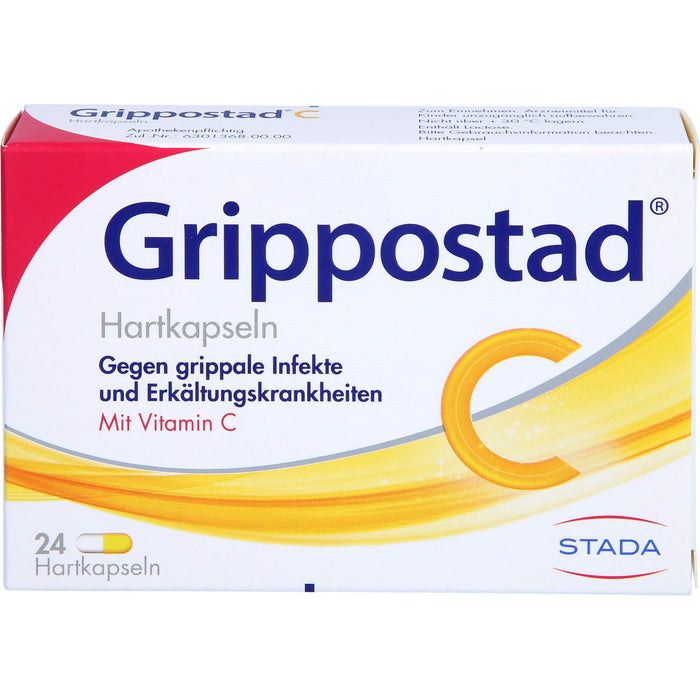 Grippostad C Hartkapseln Original STADA, 24 pc Capsules