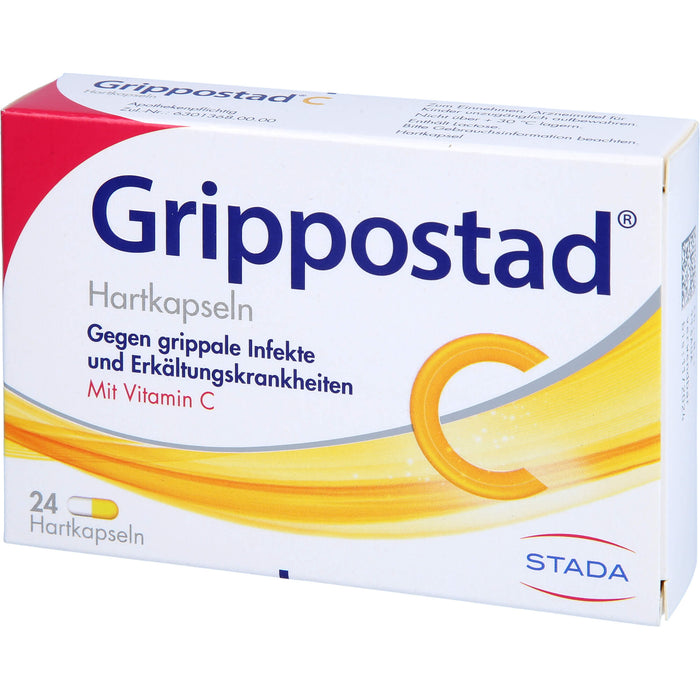 Grippostad C Hartkapseln Original STADA, 24 pc Capsules