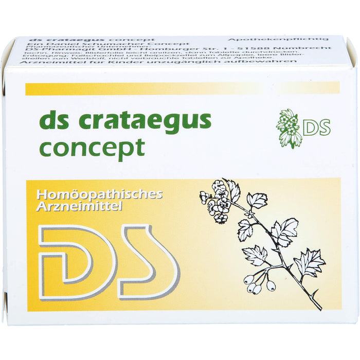 ds crataegus concept Tabletten, 100 pcs. Tablets