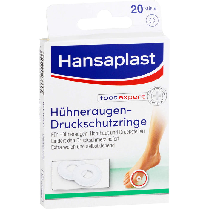 Hansaplast Hühneraugen-Druckschutzringe, 20 pcs. Patch