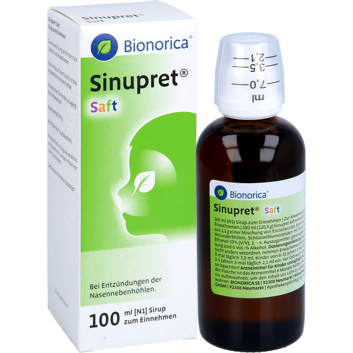 Sinupret Saft, 100 ml Lösung