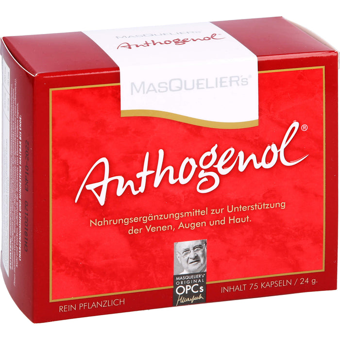 MASQUELIER's Original OPCs Anthogenol Kapseln, 75 pcs. Capsules