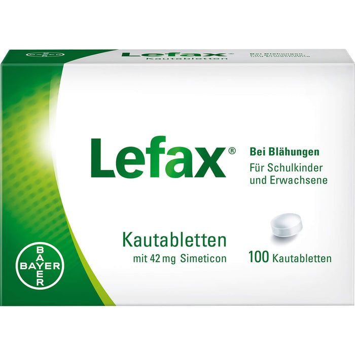 Lefax Kautabletten, 100 pc Tablettes