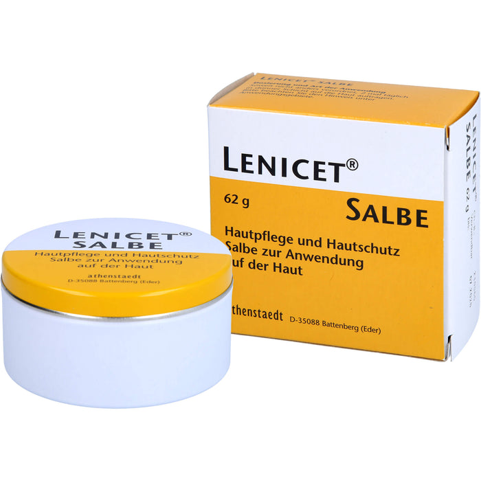 Lenicet Salbe zum Schutz der Haut, 62 g Ointment