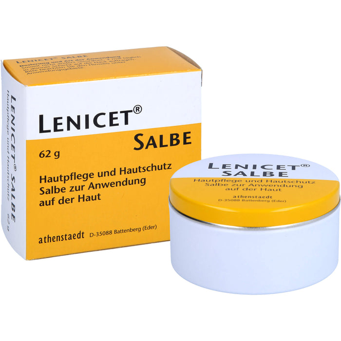 Lenicet Salbe zum Schutz der Haut, 62 g Salbe