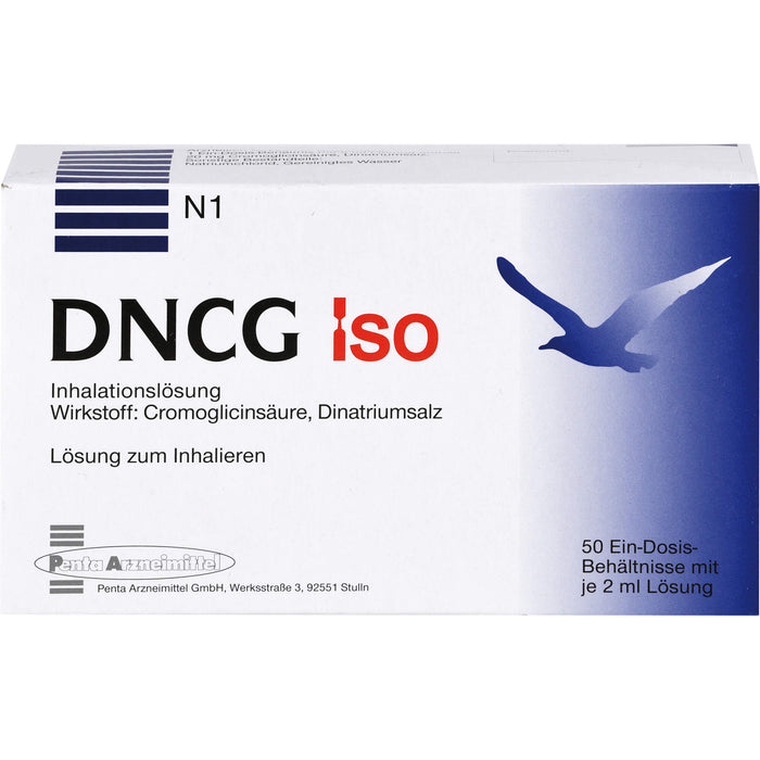 DNCG Iso Inhalationslösung, 50 pcs. Ampoules