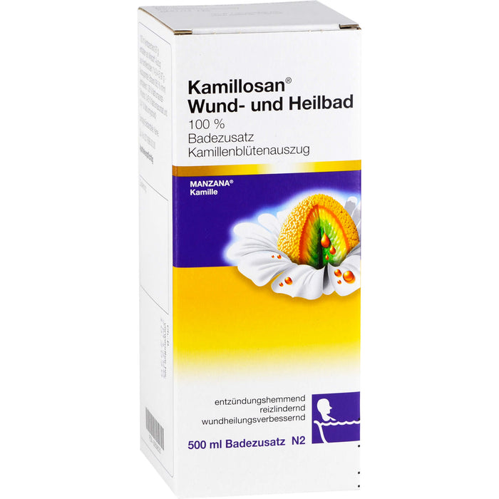 Kamillosan Wund- und Heilbad entzündungshemmend, 500 ml Badezusatz