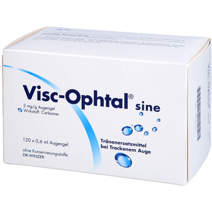 Visc-Ophtal sine Augengel bei trockenem Auge, 120 St. Einzeldosispipetten