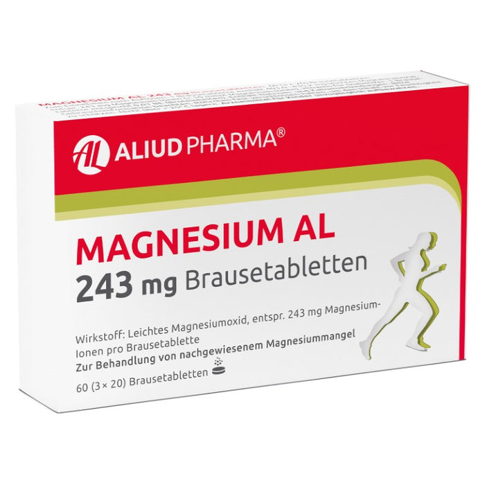 Magnesium AL 243 mg Brausetabletten, 60 pcs. Tablets