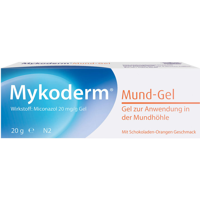 Mykoderm Mund-Gel bei Hefepilzinfektionen der Mundschleimhaut, 20 g Gel