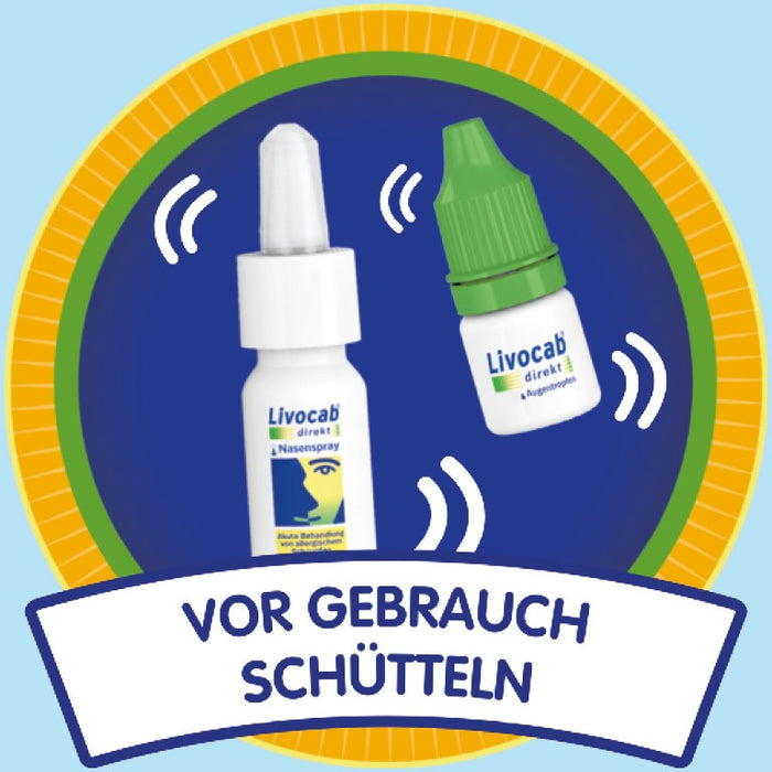 Livocab direkt Kombi Augentropfen und Nasenspray, 1 pcs. Combipack