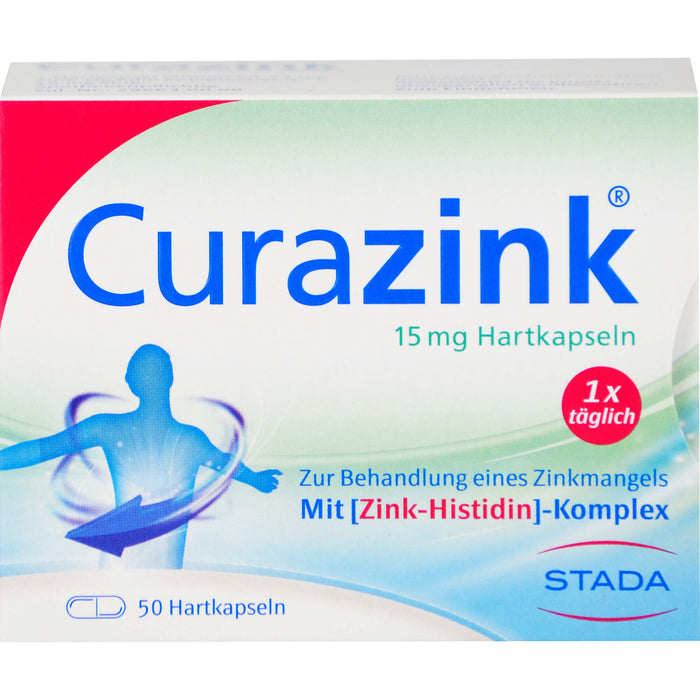 Curazink 15 mg Hartkapseln, 50 pc Capsules