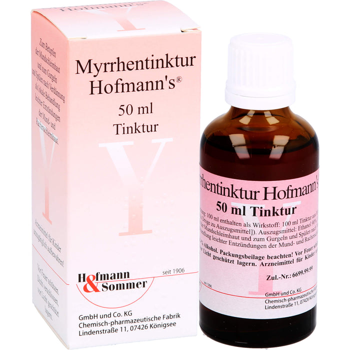 Myrrhentinktur Hofmann's Tinktur, 50 ml Solution