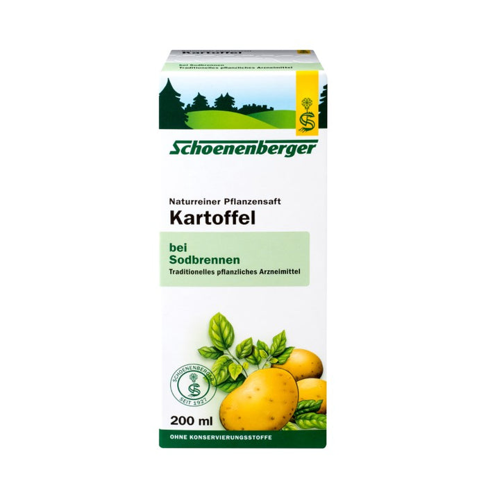 Schoenenberger Naturreiner Pflanzensaft Kartoffel, 200 ml Solution