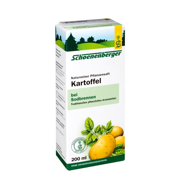 Schoenenberger Naturreiner Pflanzensaft Kartoffel, 200 ml Solution