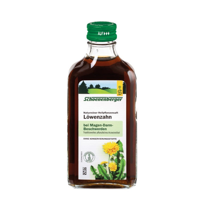 Schoenenberger Löwenzahn naturreiner Heilpflanzensaft, 600 ml Solution