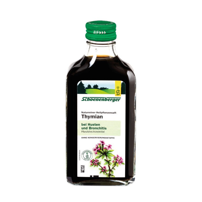 Schoenenberger naturreiner Heilpflanzensaft Thymian, 600 ml Solution