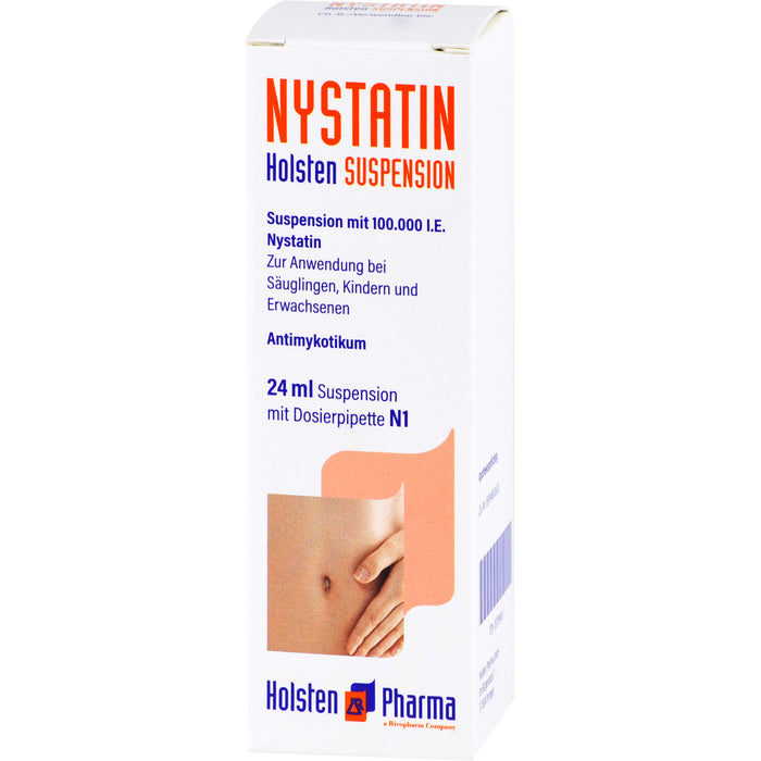 Nystatin Holsten Suspension Antimykotikum, 24 ml Lösung