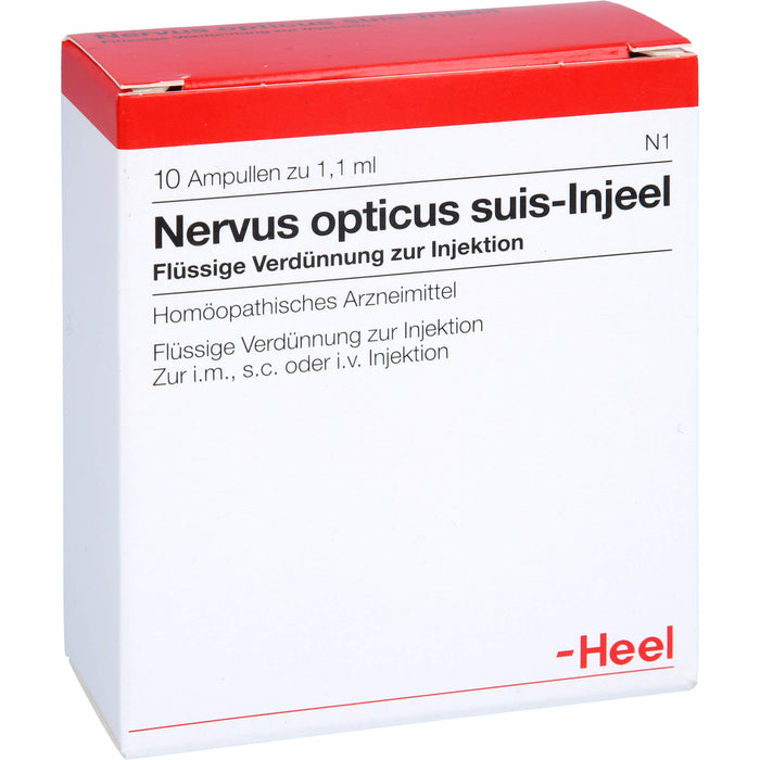 Nervus Opticus suis-Injeel Ampullen, 10 pc Ampoules