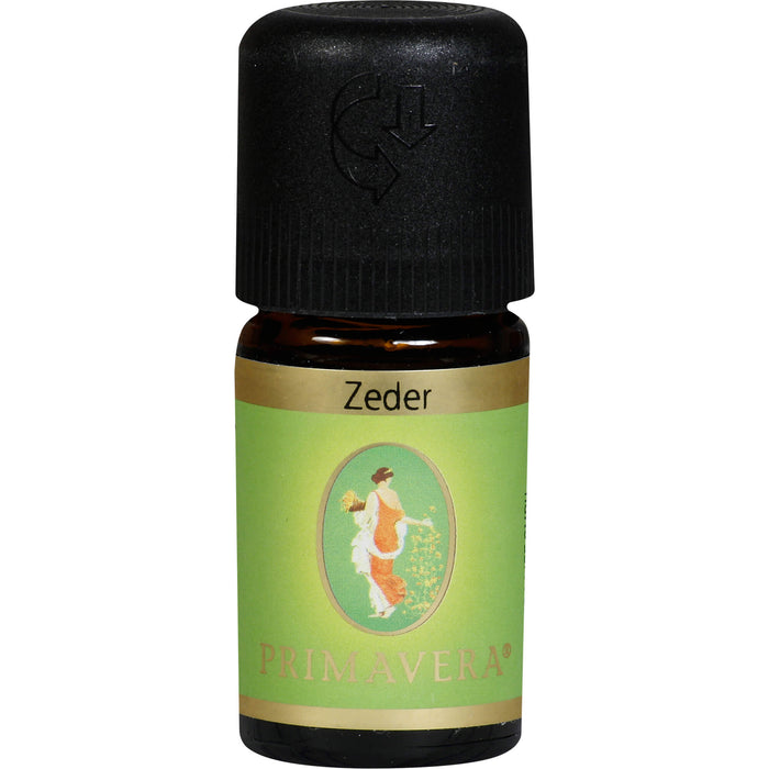 PRIMAVERA Zeder bio 100% naturreines Ätherisches Öl, 5 ml Huile éthérique