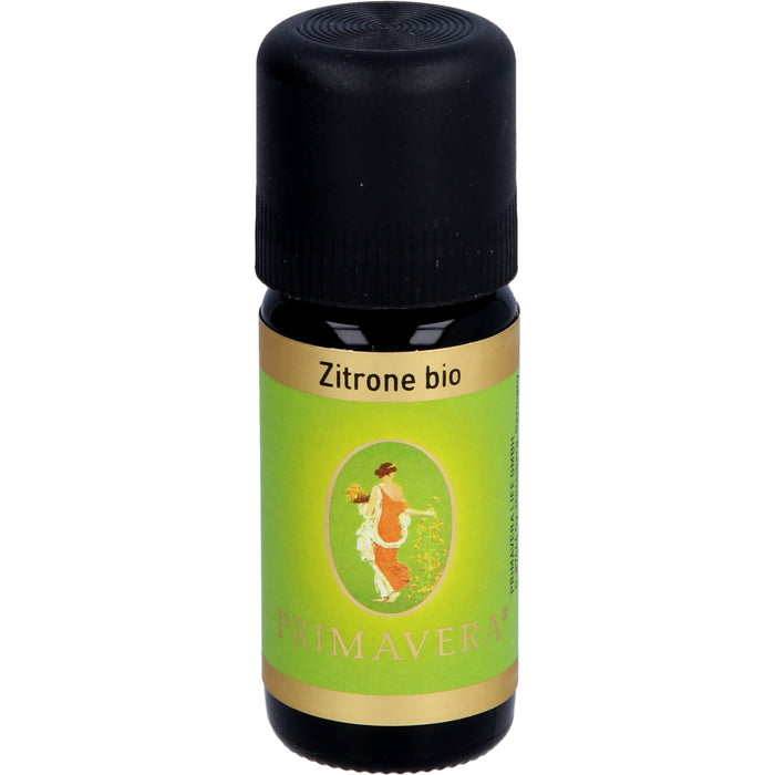 PRIMAVERA Zitrone bio 100% naturreines Ätherisches Öl, 10 ml Etheric oil