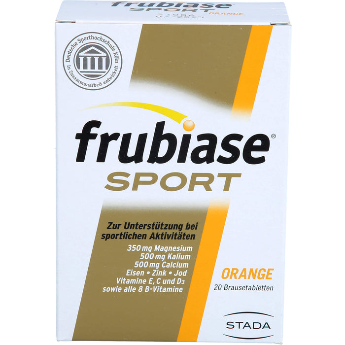 frubiase Sport Orange Brausetabletten, 20 pc Tablettes