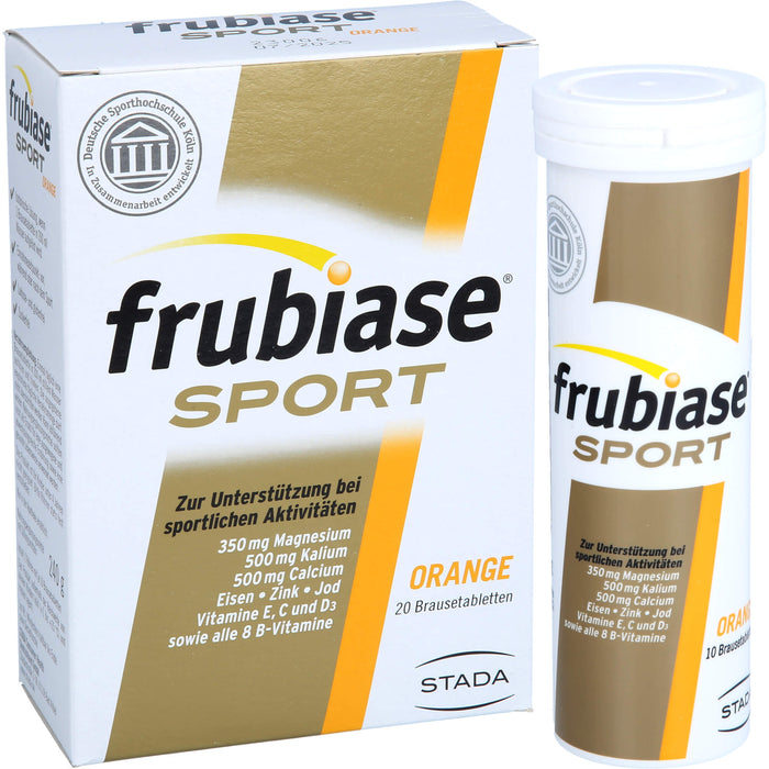 frubiase Sport Orange Brausetabletten, 20 pc Tablettes